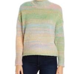 525 America at Anthropologie color block / ombre knit sweater